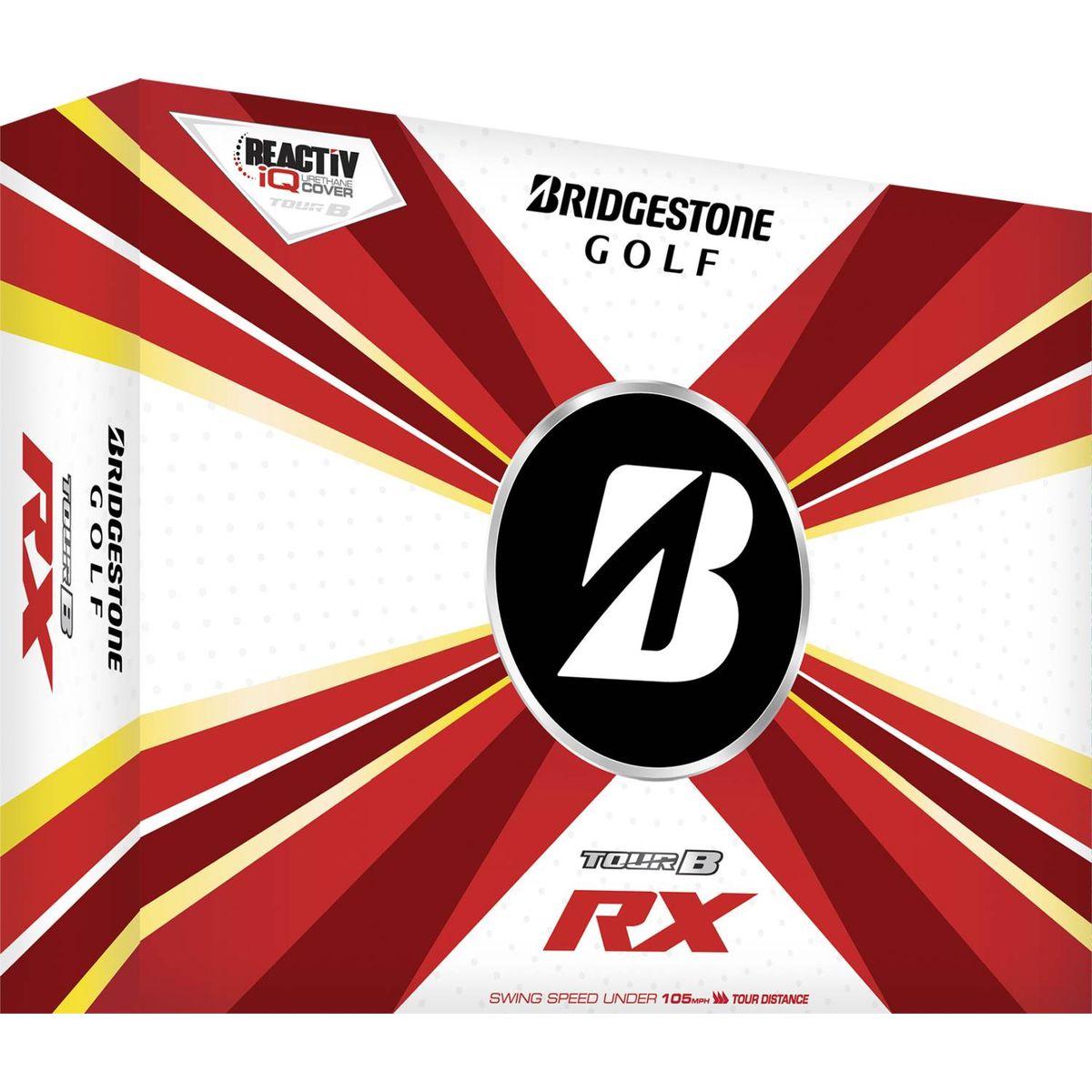 Bridgestone Tour B RX (2022) Logobolde - Hvid