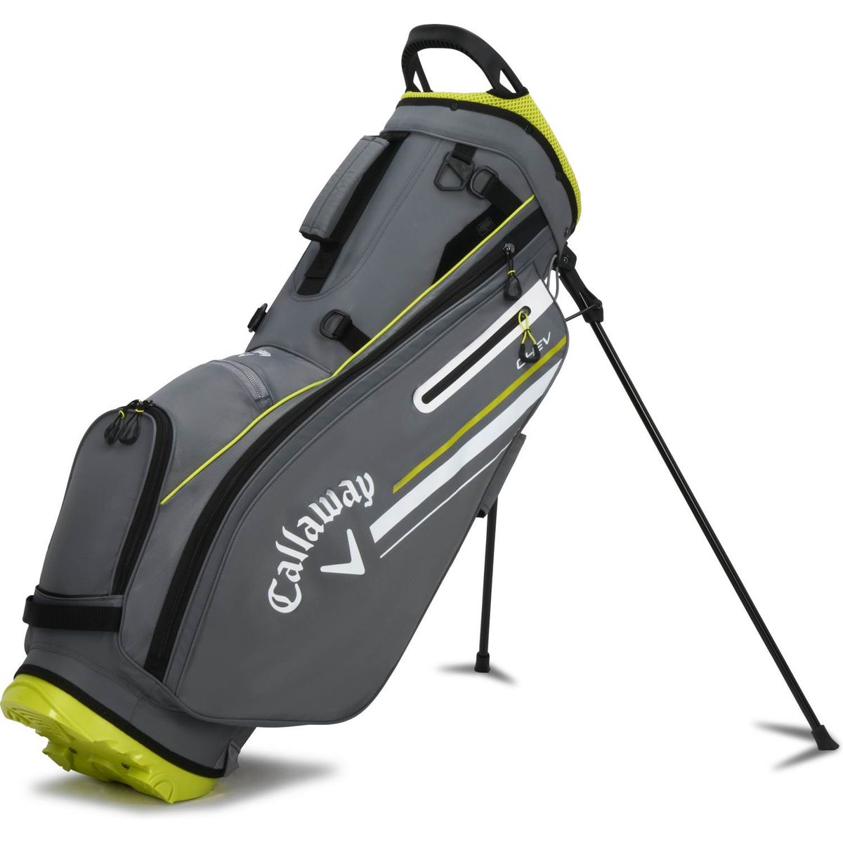 Callaway Chev Herre Bærebag - Charcoal/Flo Yellow