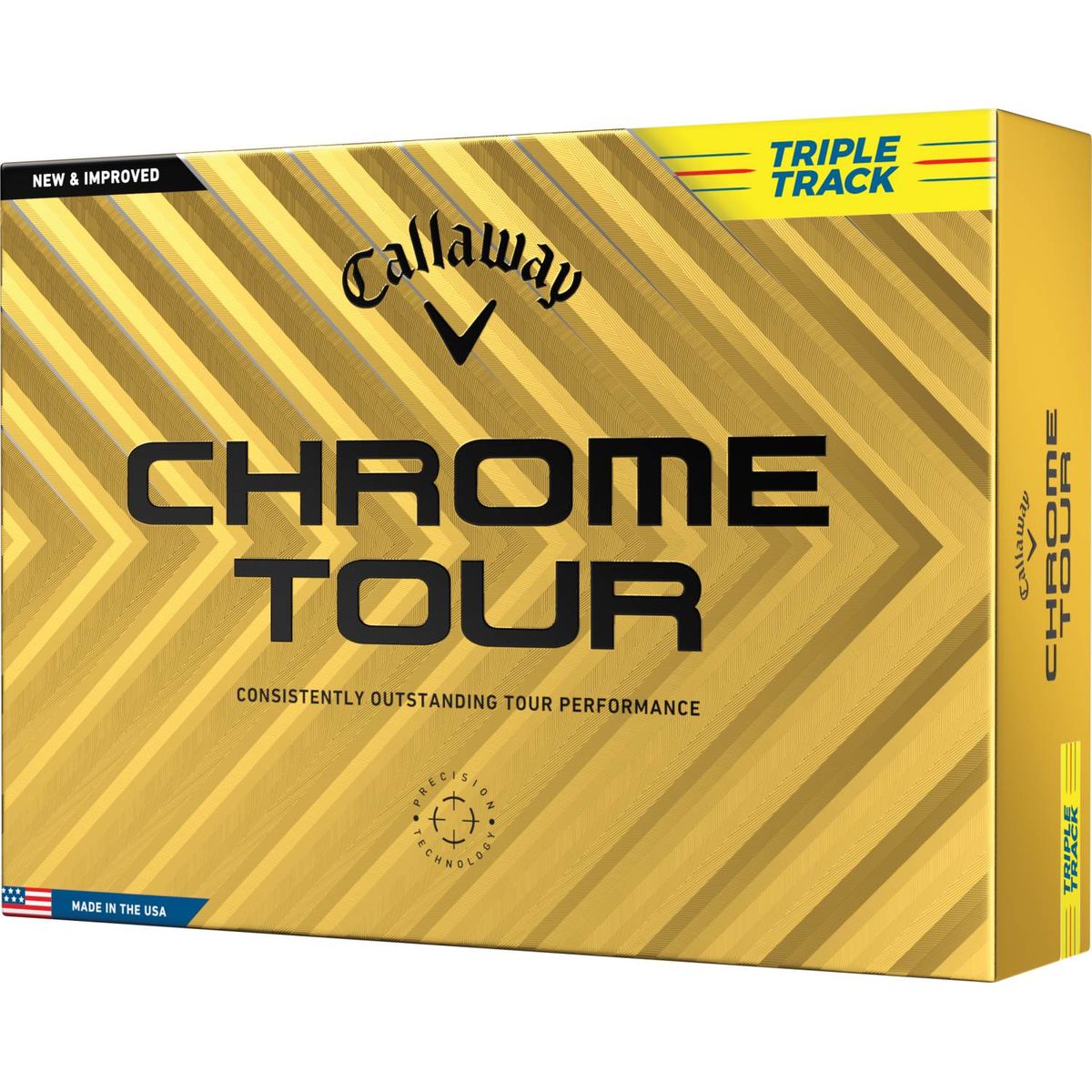 Callaway Chrome Tour Triple Track (2024) Golfbolde - Yellow