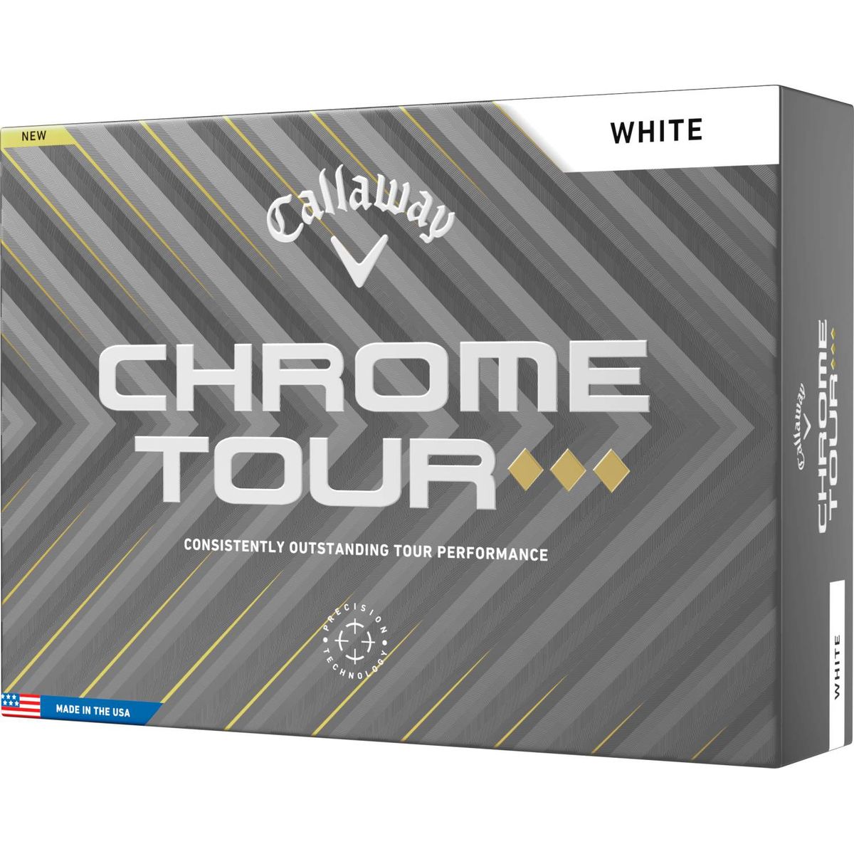 Callaway Chrome Tour Triple Diamond (2025) Golfbolde - White