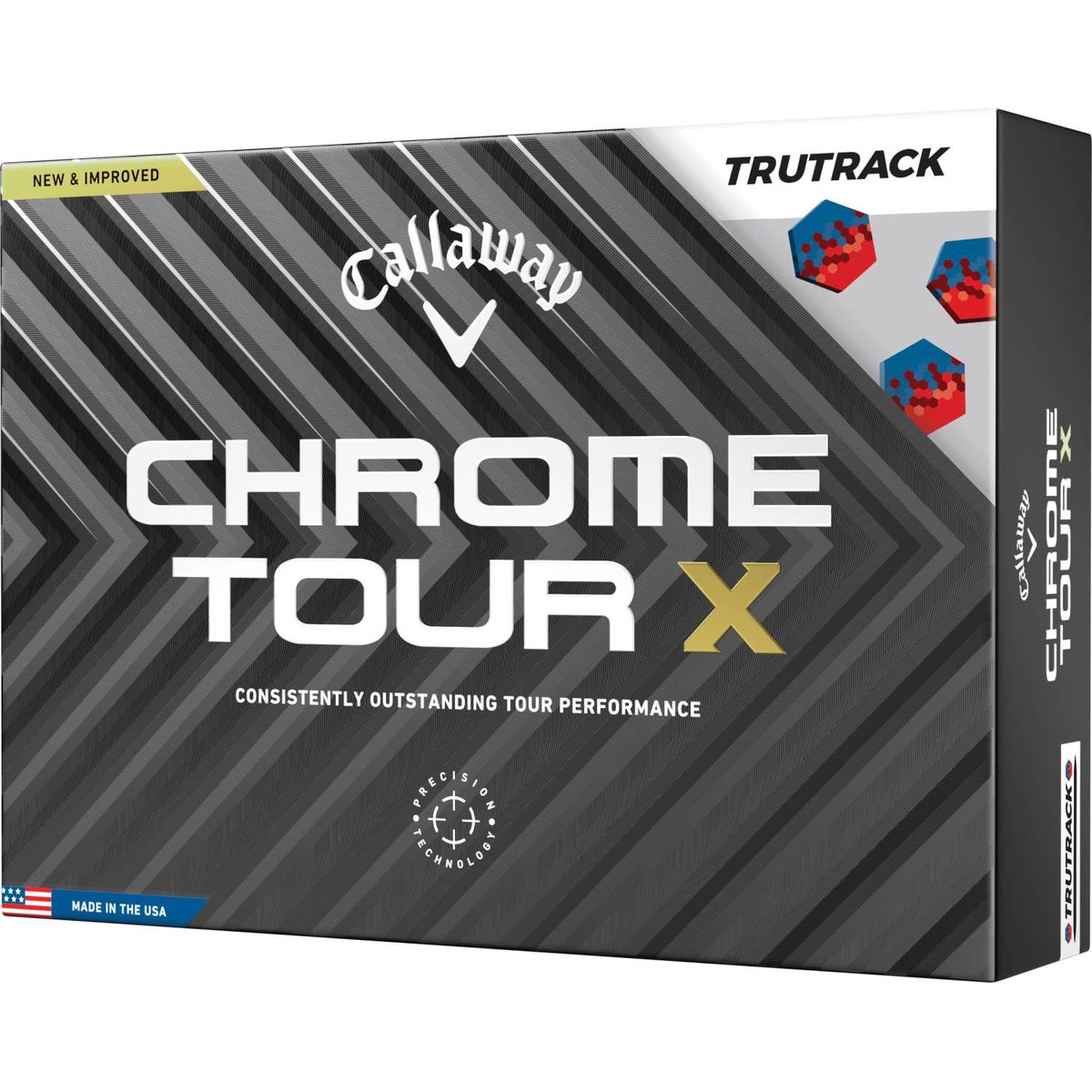 Callaway Chrome Tour X Tru Track (2024) Golfbolde - White