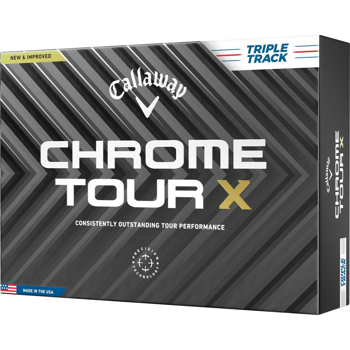 Callaway Chrome Tour X Triple Track (2024) Golfbolde - White