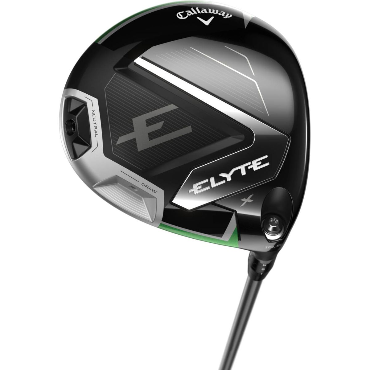 Callaway Elyte X Dame Driver - Sort - Højre - 12.0° - True Temper Eldio White 40 Dame Grafit