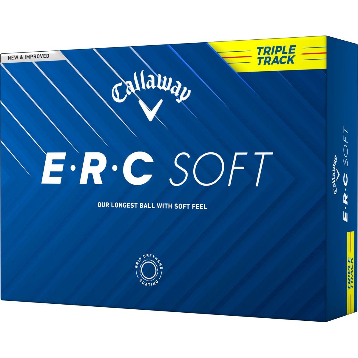 Callaway ERC Soft Triple Track (2025) Golfbolde - Yellow