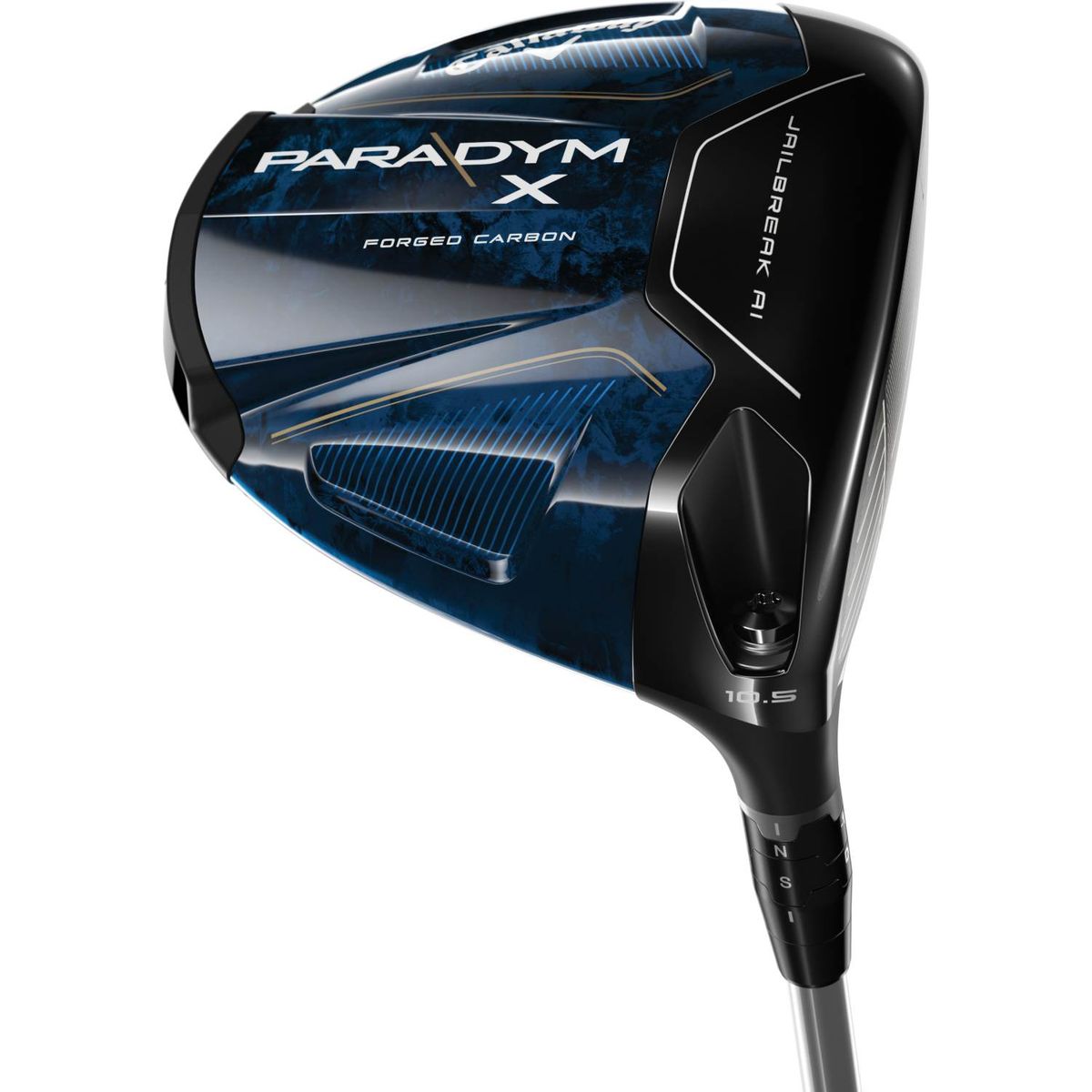 Callaway Paradym X Herre Driver - Sort - Højre - 12.0° - Aldila Ascent PL Blue 40 Light Grafit