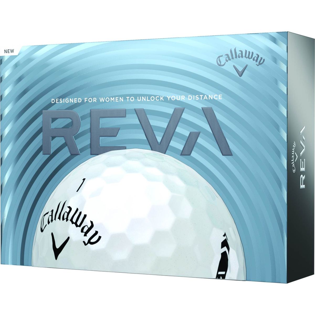 Callaway Reva Dame Golfbolde - Hvid