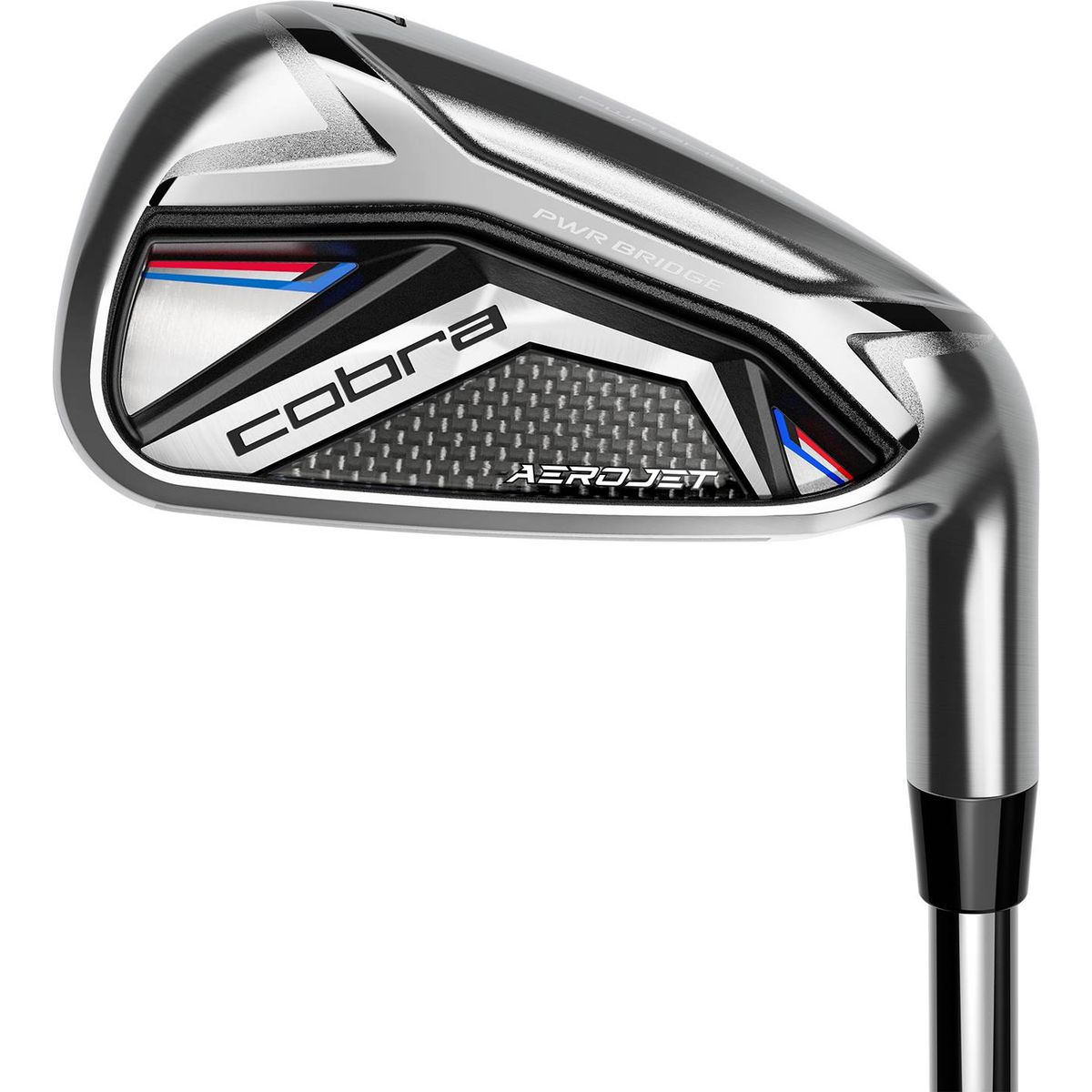 Cobra Aerojet Herre Jernsæt - Chrome - Højre - 5-9, PW - KBS Tour Lite Stiff Stål