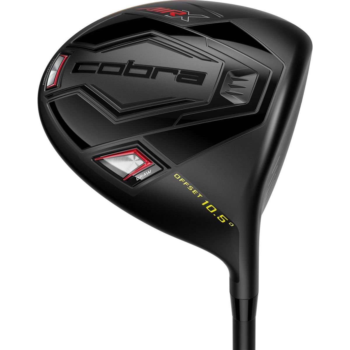 Cobra Air-X Offset (2024) Herre Driver - Sort - Venstre - 10.5° - Cobra ULTRALITE 40 Regular Grafit