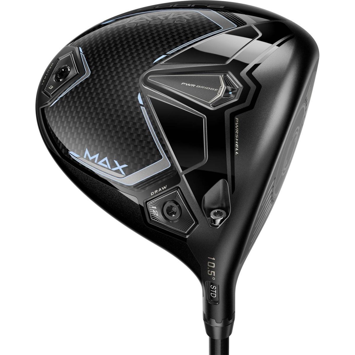 Cobra Darkspeed Max Dame Driver - Sort - Venstre - 12.0° - UST Mamiya Helium Nanocore 4 Dame F1 Grafit