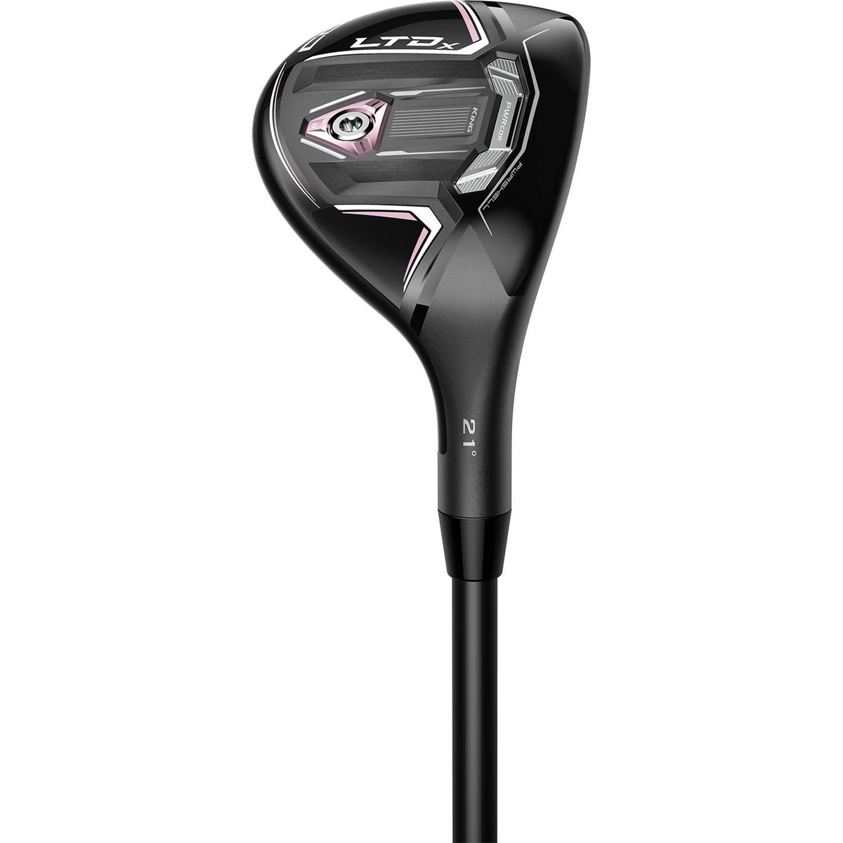 Cobra King LTDx Dame Hybridkølle - Sort - Højre - 28.0° - KBS PGI 55 Dame Grafit