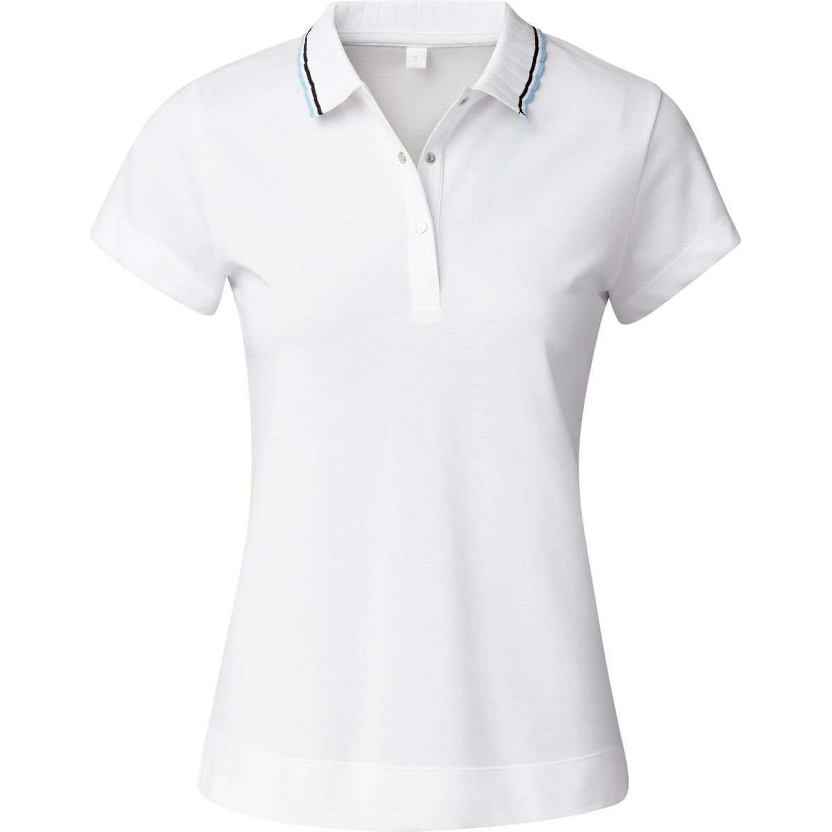 Daily Sports Candy Dame Poloshirt - White - Str. M