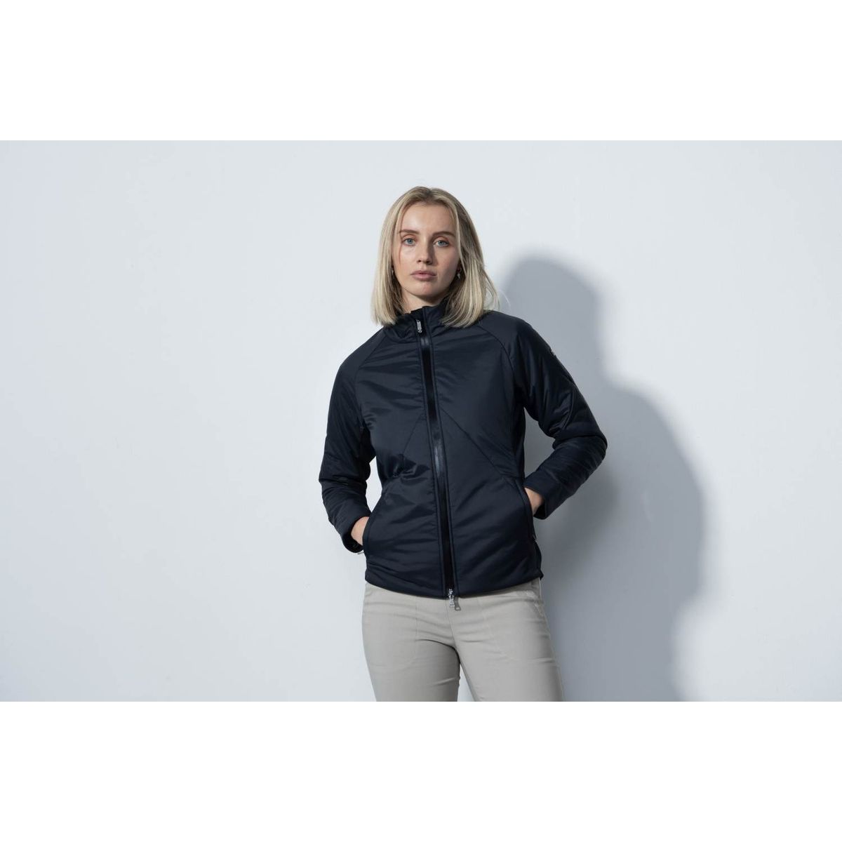 Daily Sports Caen Dame Jakke - Navy - Str. L