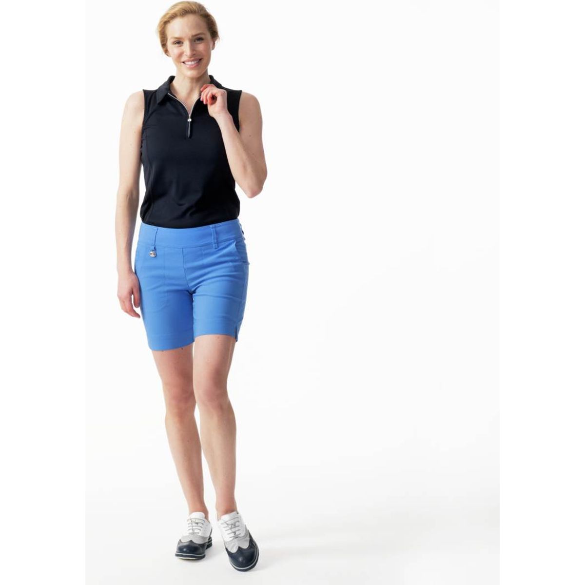 Daily Sports Macy Dame Poloshirt Uden Ærmer - Navy - Str. L