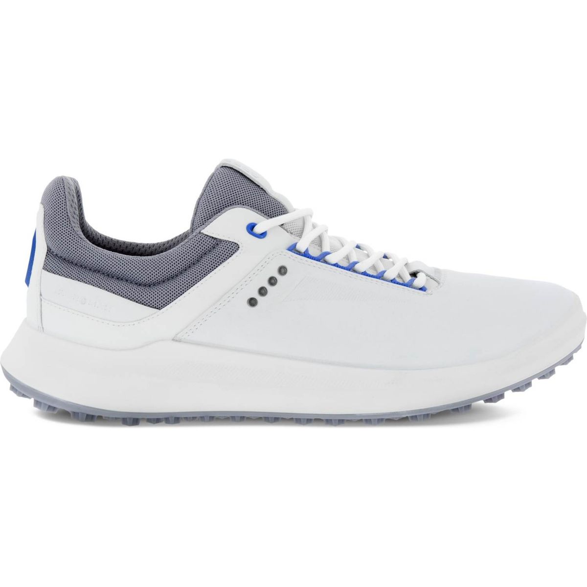 Ecco Core Vandtætte Herre Golfsko Uden Spikes - White/Shadow White/Silver Grey - Str. 47 Normal