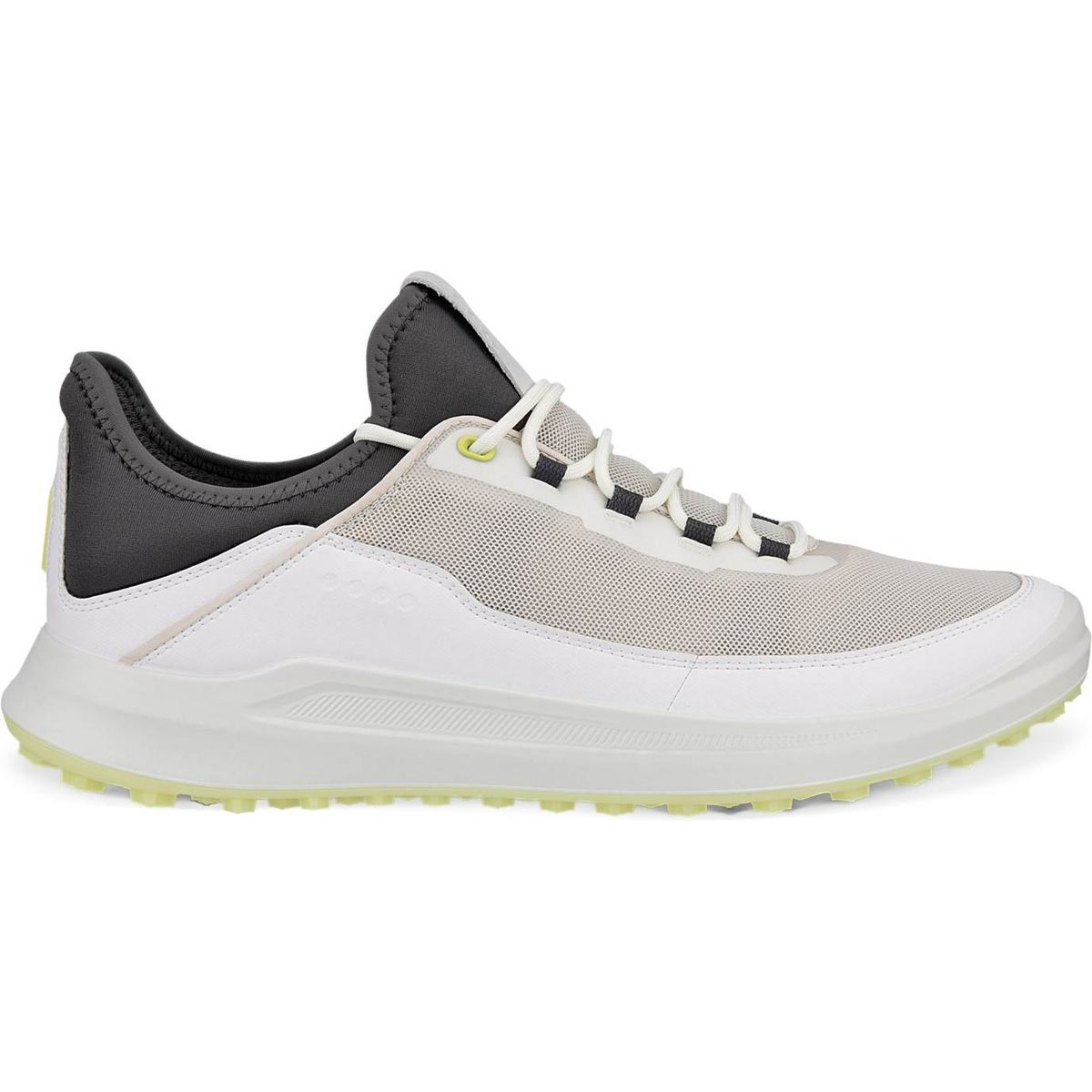 Ecco Core Lightweight Herre Golfsko Uden Spikes - White - Str. 47 Normal