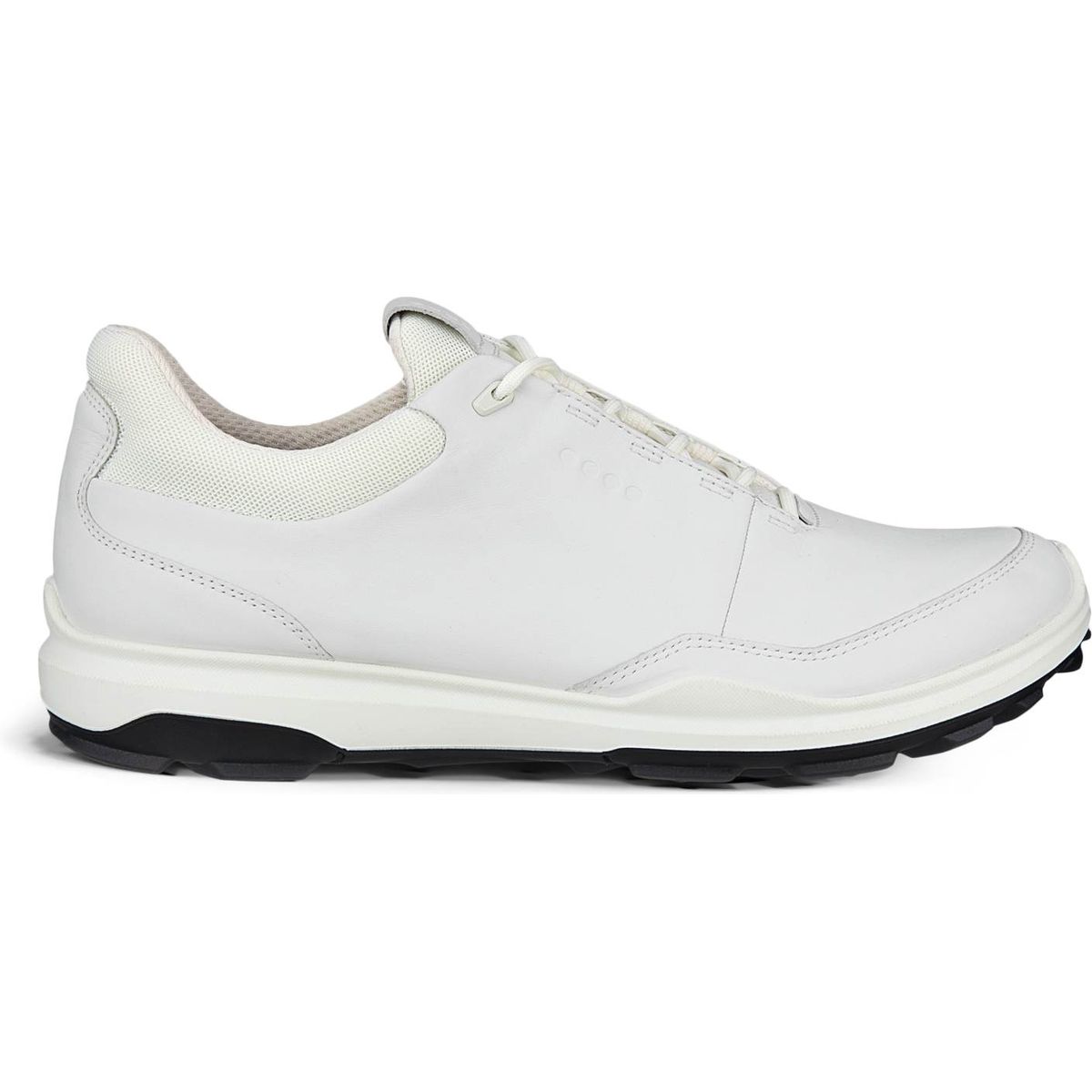 Ecco Biom Hybrid 3 (2025) Vandtætte Herre Golfsko Uden Spikes - White - Str. 45 Normal