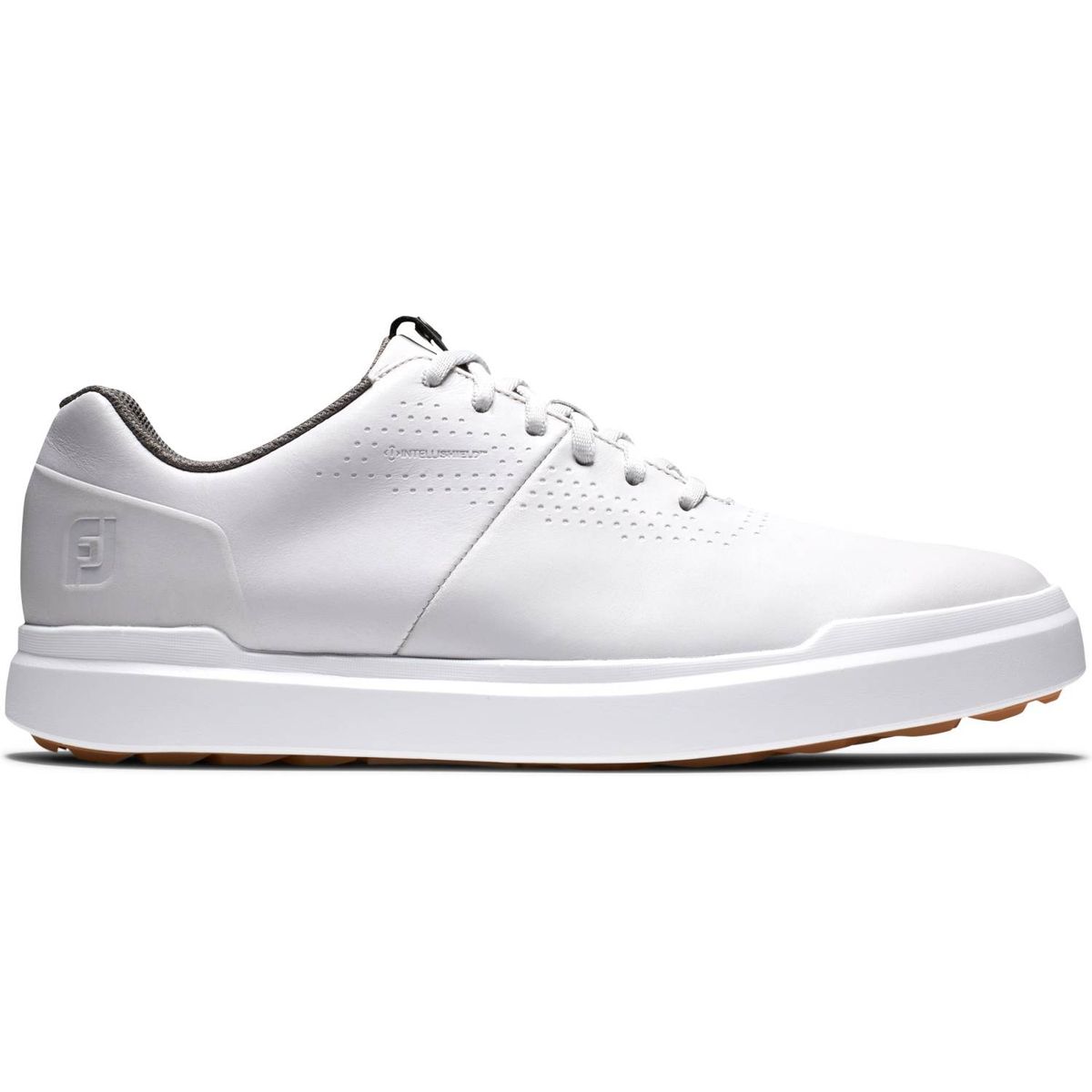 Footjoy Contour Casual (2022) Vandtætte Herre Golfsko Uden Spikes - White - Str. 39 Normal