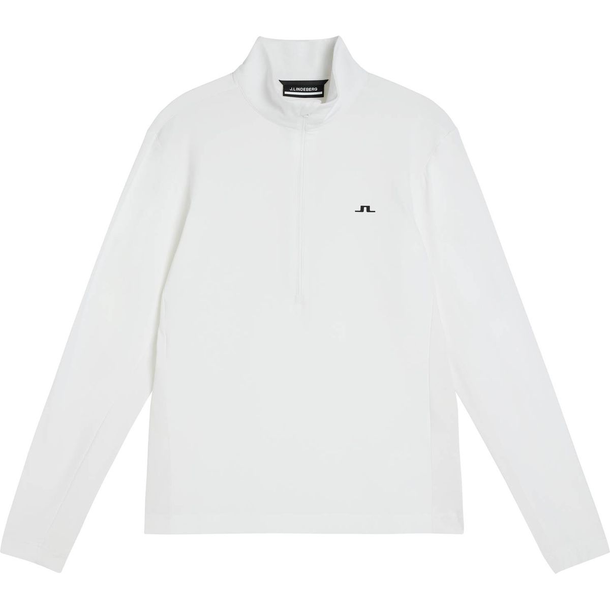 J. Lindeberg Luke Half Zip Herre Pullover - White - Str. S