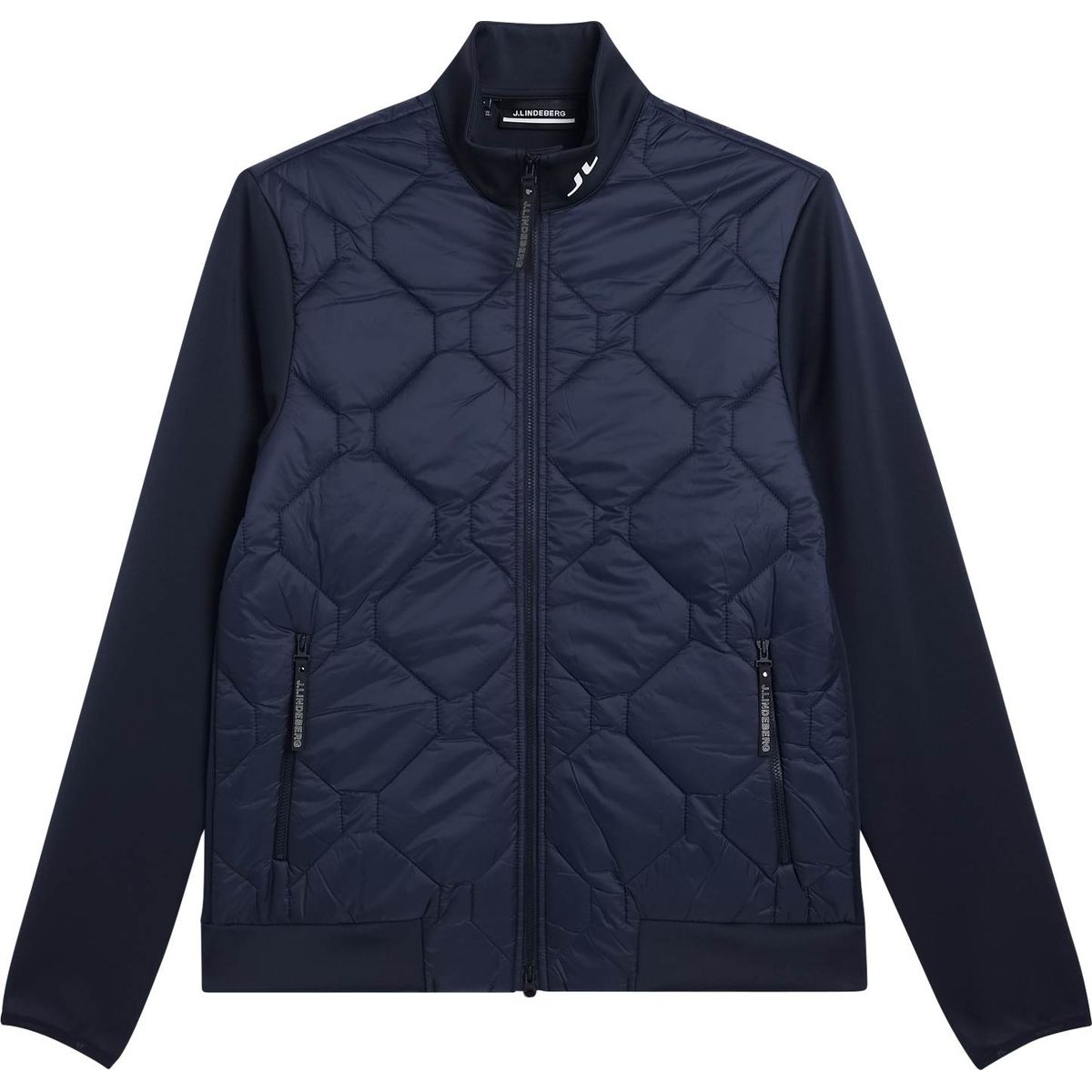 J. Lindeberg Quilt Hybrid Herre Jakke - Navy - Str. XXL