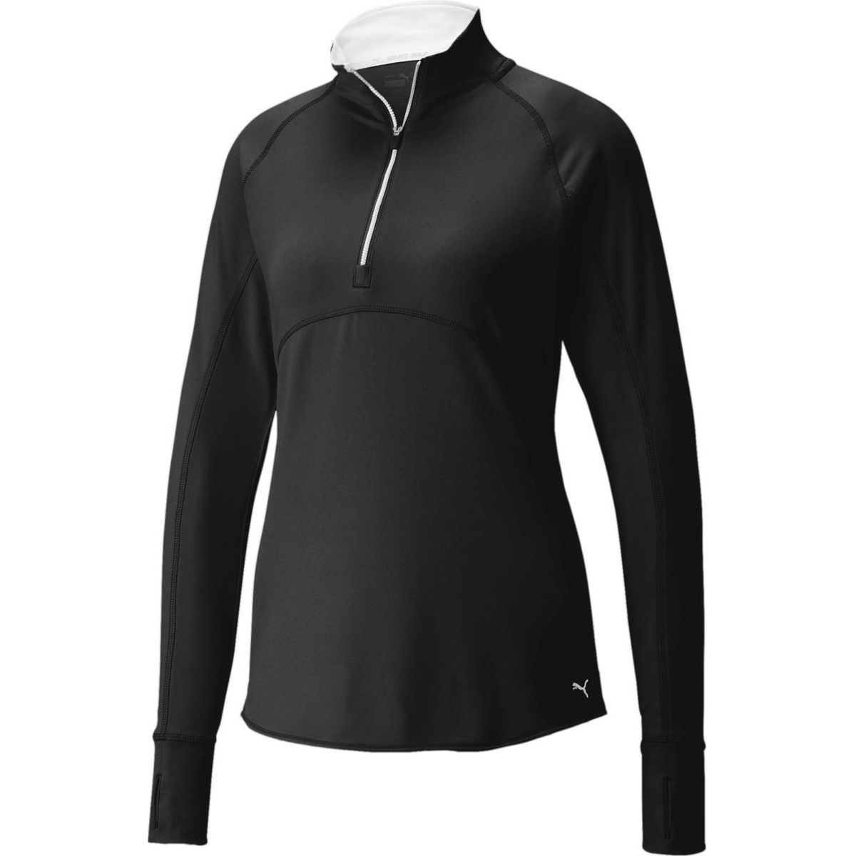 Puma Gamer 1/4 Zip Dame Pullover - Puma Black - Str. L