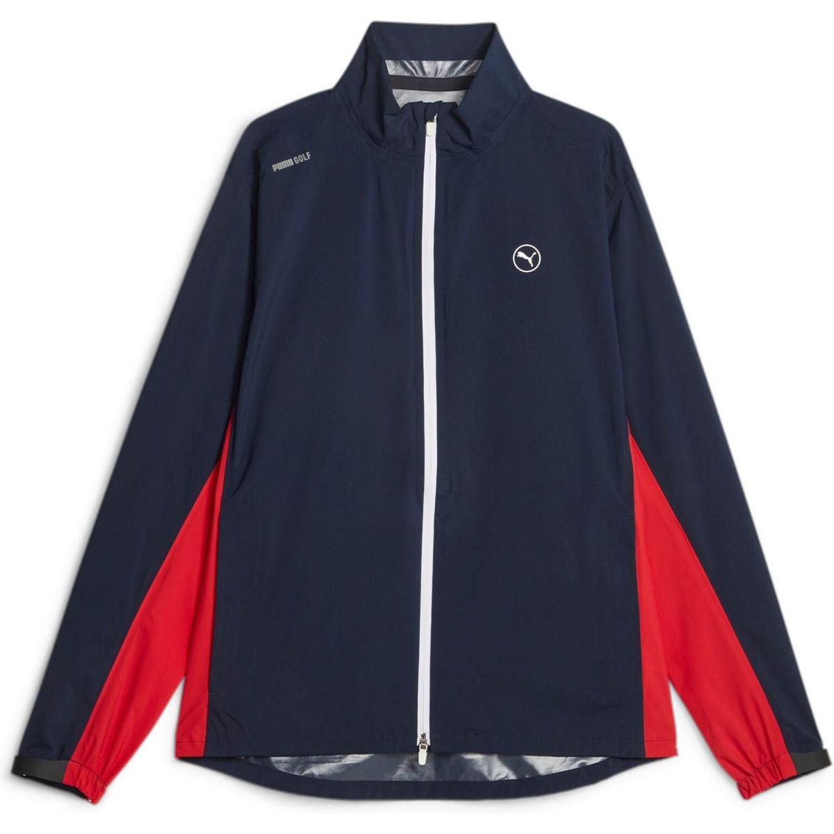 Puma Drylbl Rain Jacket Herre Regnjakke - Navy Blazer/Strong Red - Str. XS