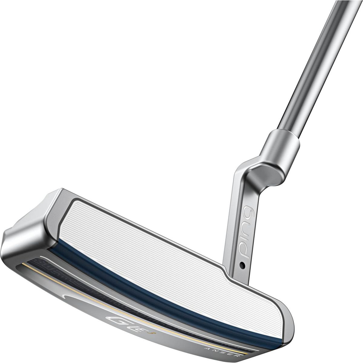 Ping G Le3 Anser Plumber Neck Dame Putter - Chrome - Venstre - Str. 32" - Ping PP59 (2021) Standard Deep Sea