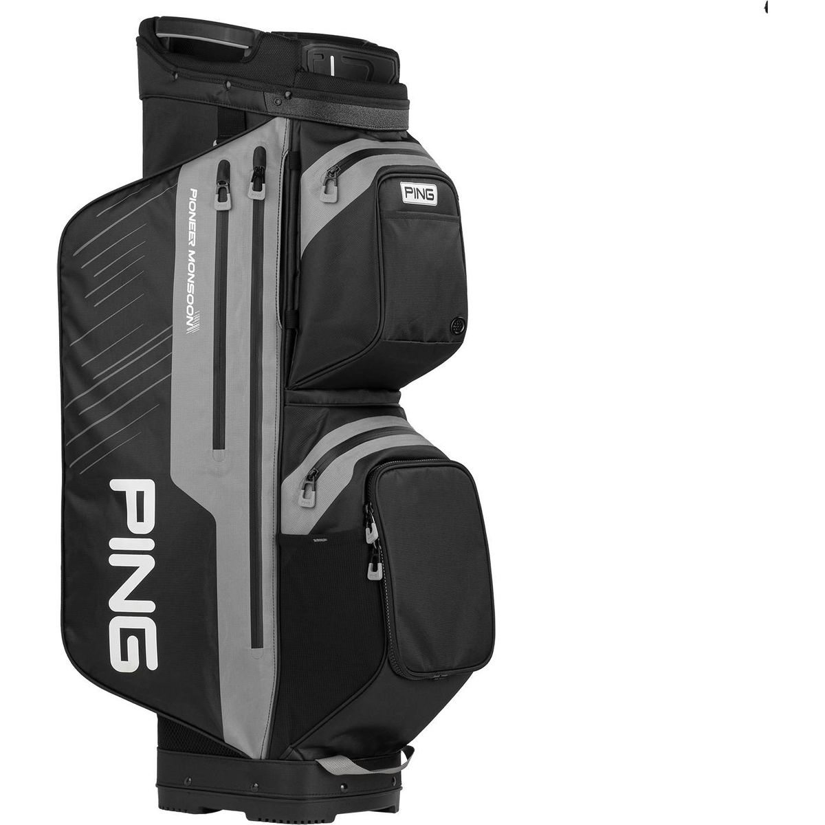 Ping Pioneer Monsoon Vandtæt Vognbag - Black/Iron