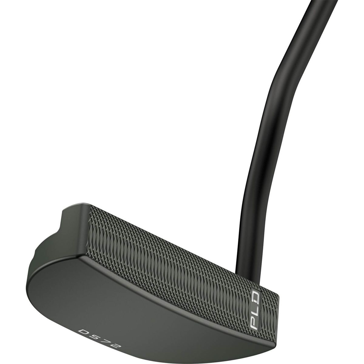 Ping PLD DS72 Double Bend Neck Herre Putter - Gunmetal - Højre - Str. 34" - Ping PP58 Tour L Standard Sort