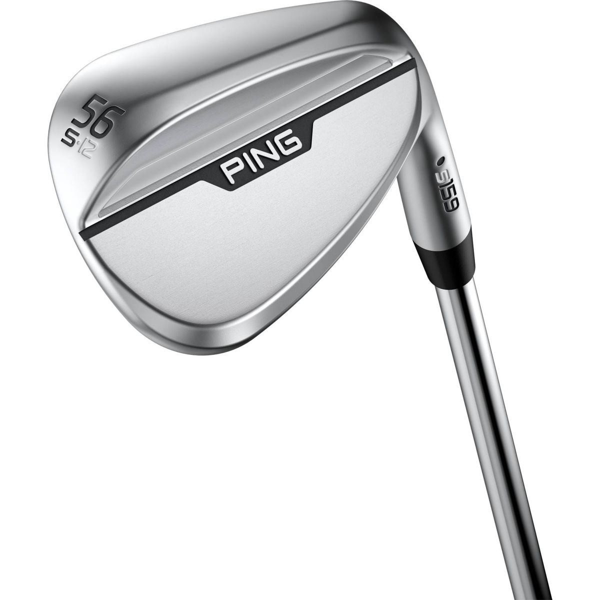 Ping S159 Herre Lob Wedge - Chrome - Højre - 58.0° / 10° / S - Ping Alta CB Black Regular Grafit