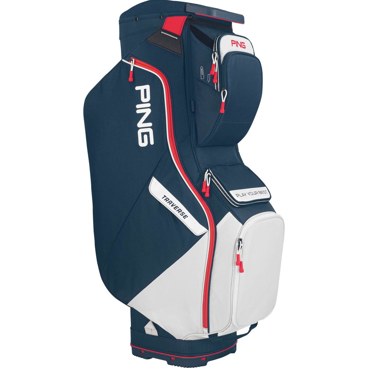 Ping Traverse Vognbag - Navy/White/Red