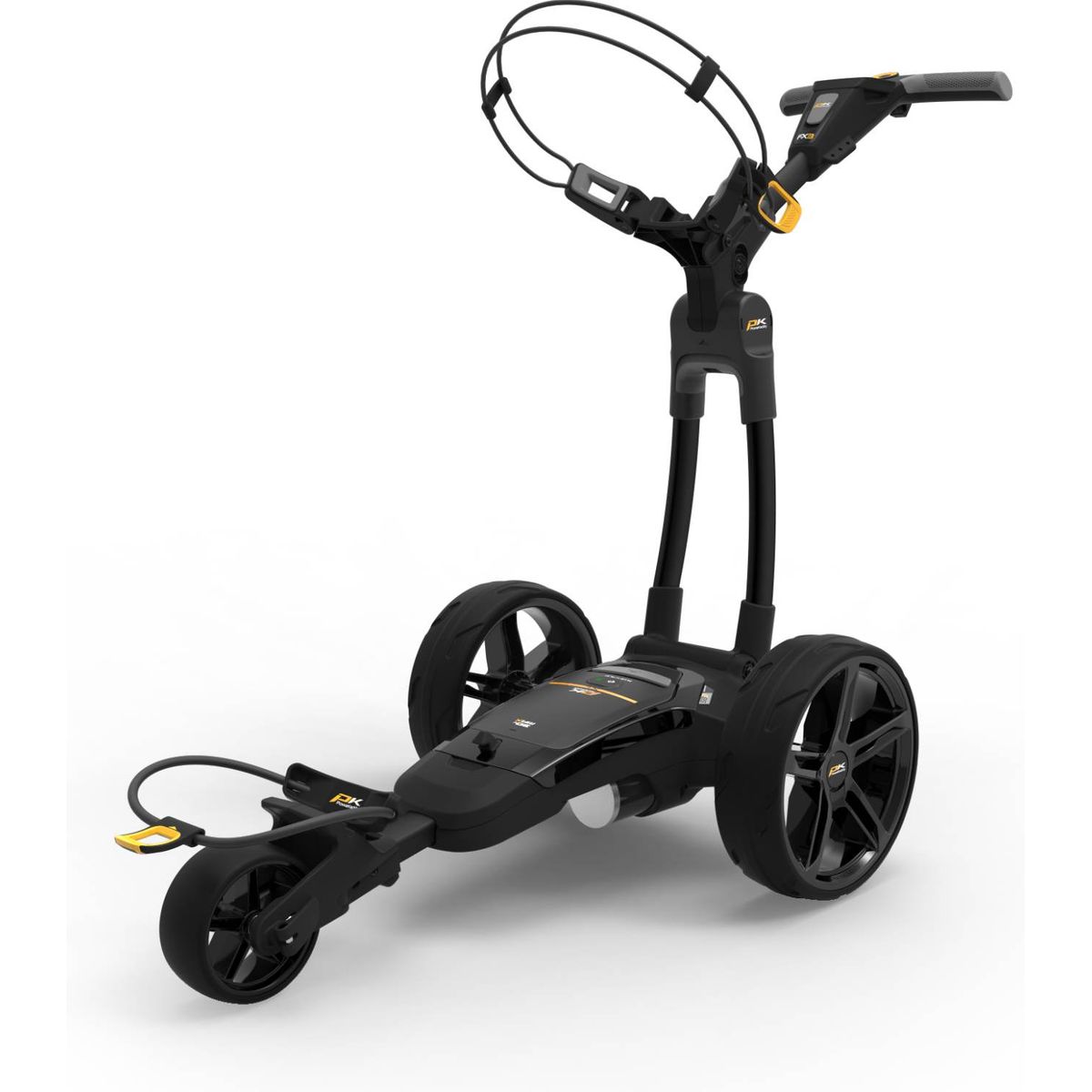 PowaKaddy FX3 EBS Elektrisk golfvogn - Sort - 260Wh, 29.6V (36 Huller)