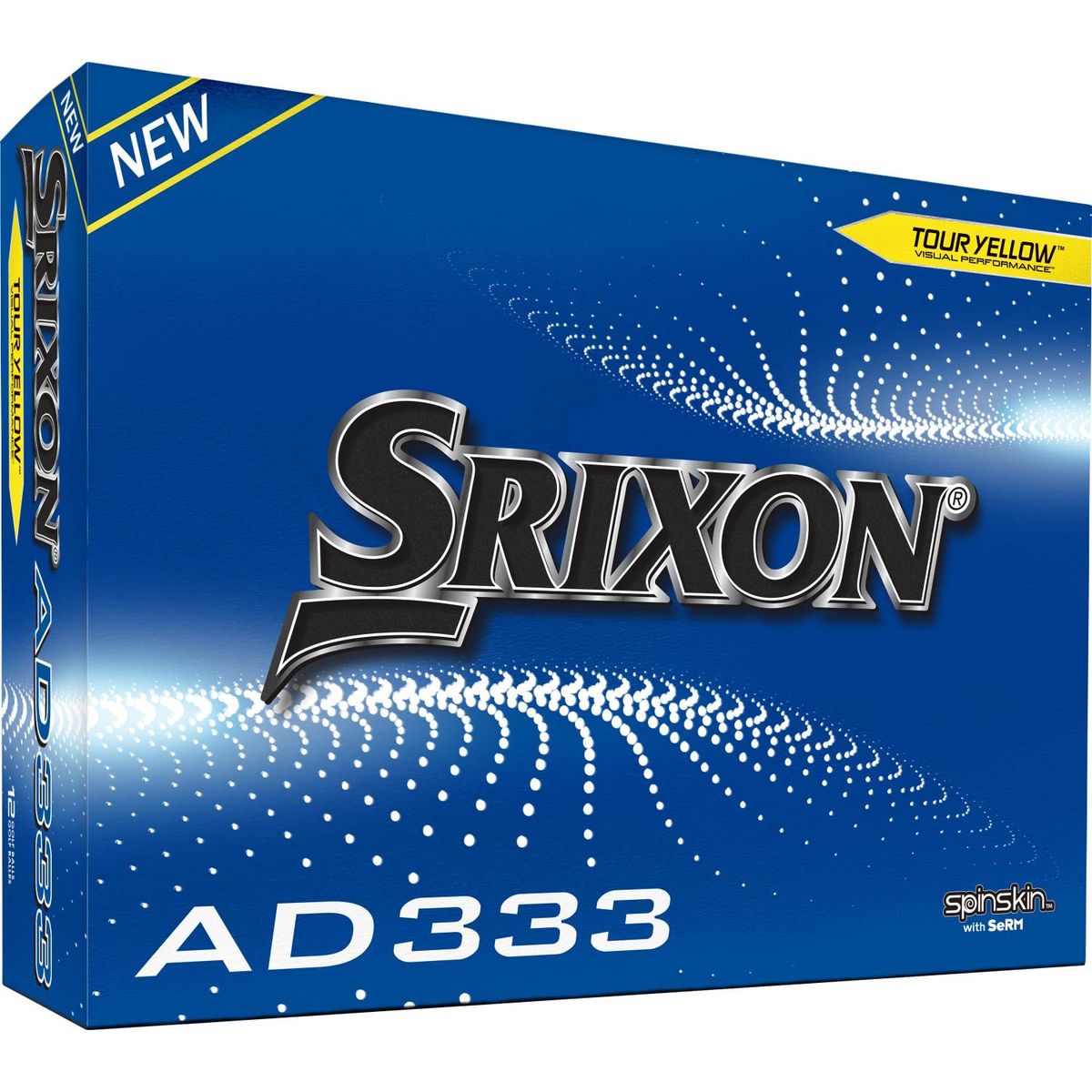 Srixon AD333 (2021) Golfbolde - Gul