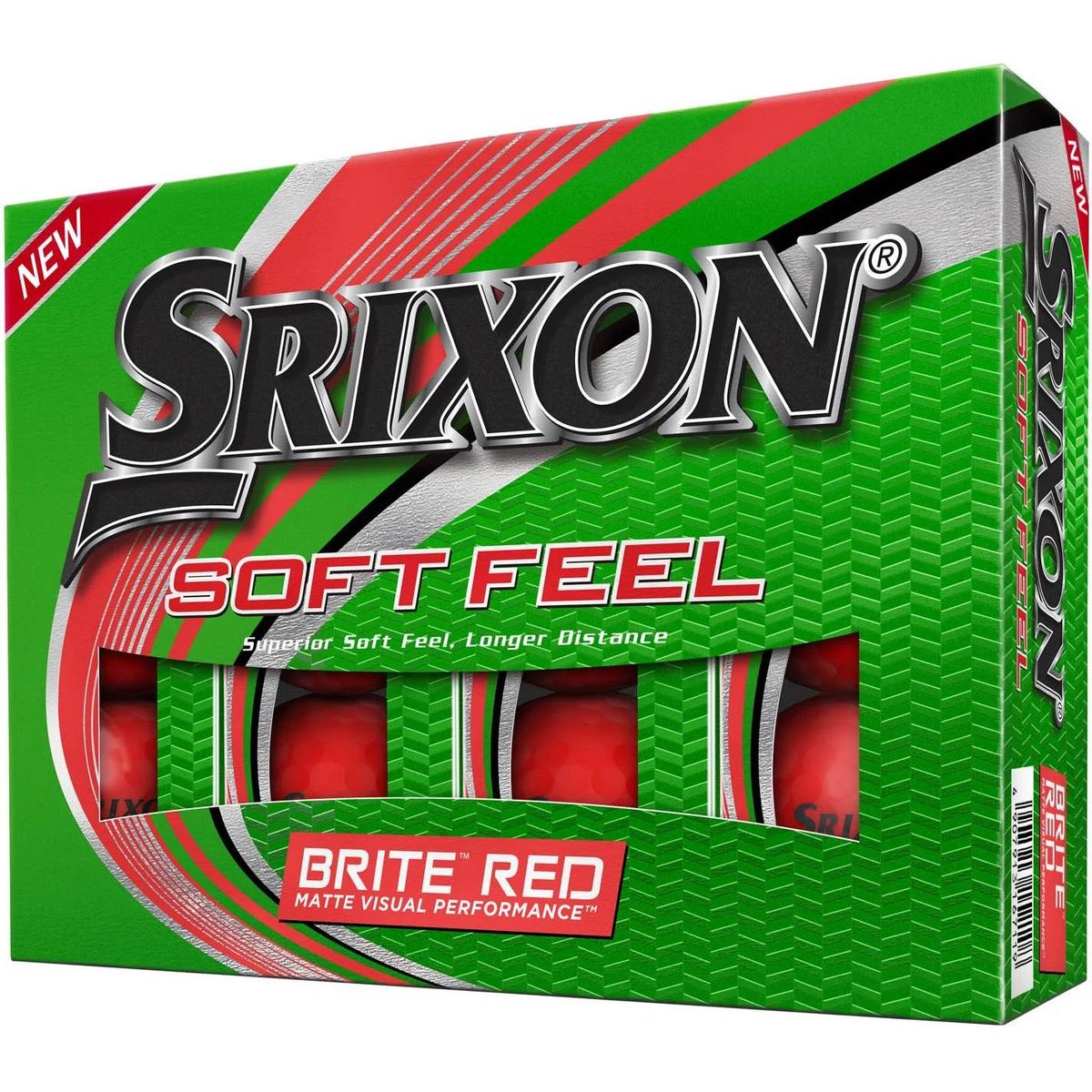 Srixon Soft Feel (2022) Golfbolde - Rød