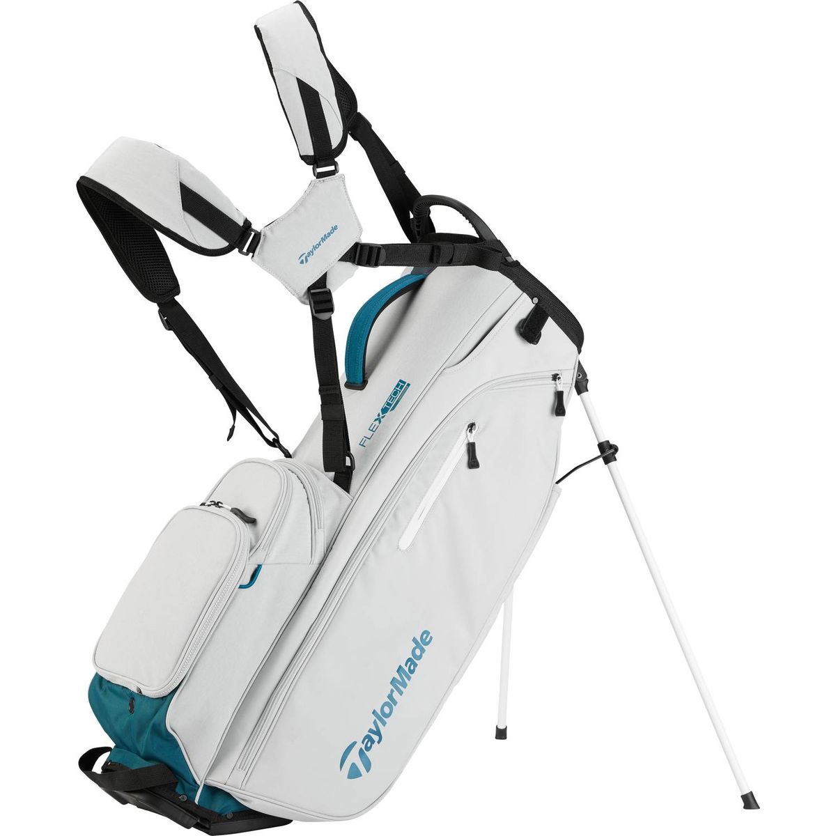 Taylormade FlexTech Crossover Bærebag - Silver/Navy