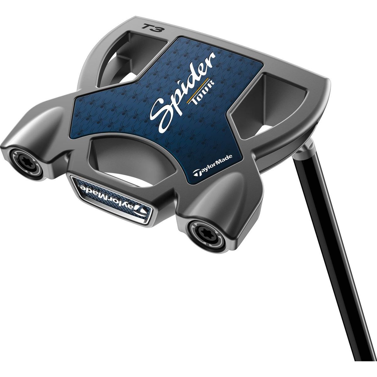 Taylormade Spider Tour Slant Neck Putter - Børstet Stål - Højre - Str. 35" - Taylormade Pistol GT 1.0 (2023) 1.0 Hvid/Sort