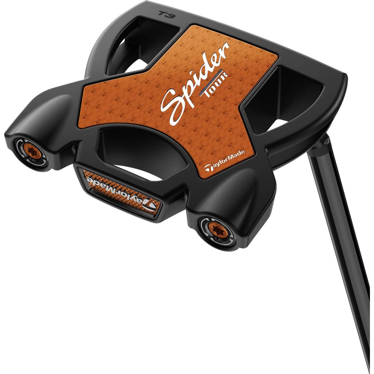 Taylormade Spider Tour Slant Neck Putter - Sort/Kobber - Højre - Str. 35" - Taylormade Pistol GT 1.0 (2025) 1.0 Black/Copper