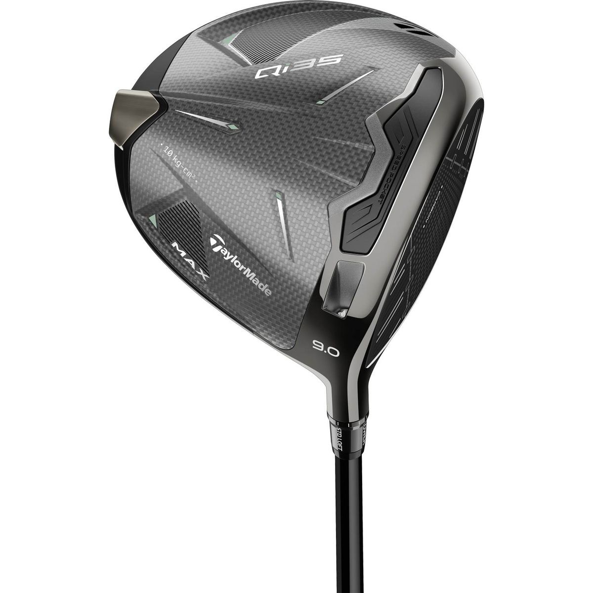 Taylormade Qi35 Max Herre Driver - Silver - Højre - 9.0° - Mitsubishi Chemical T+ 60 Stiff Grafit