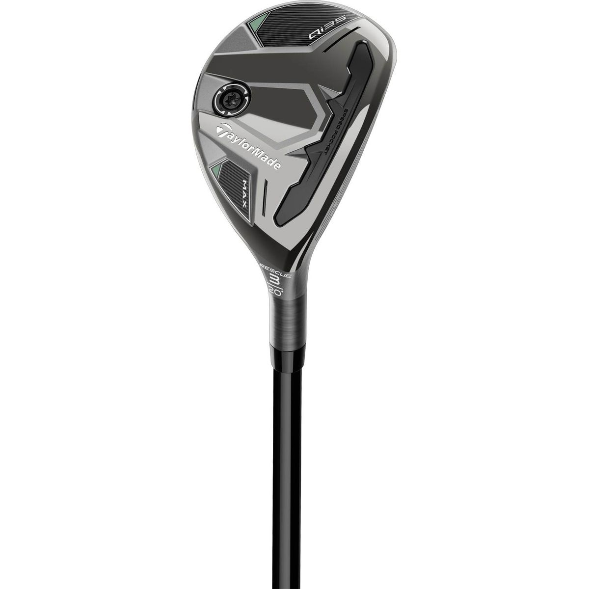 Taylormade Qi35 Max Herre Hybridkølle - Silver - Højre - 20.0° (3 Kølle) - Fujikura Airspeeder HB 50 Senior Grafit