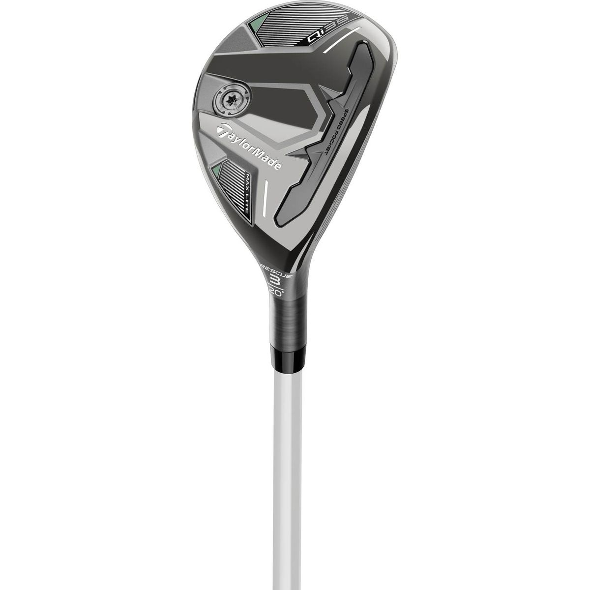 Taylormade Qi35 Max Lite Dame Hybridkølle - Silver - Højre - 31.0° (6 Kølle) - Fujikura Airspeeder 40 Dame Grafit