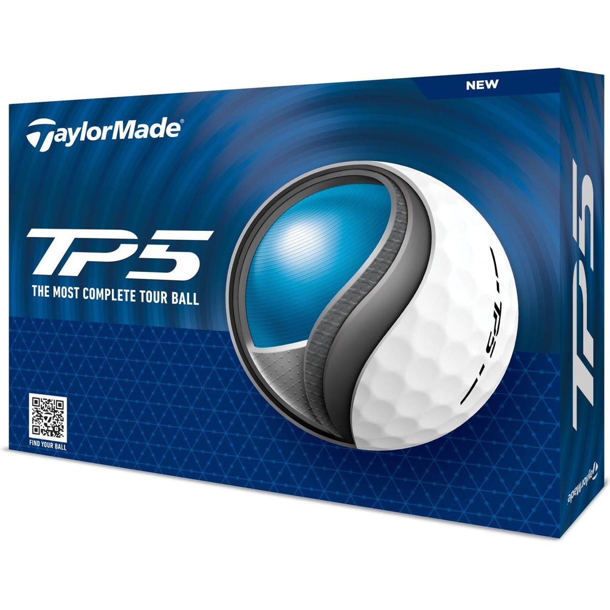 Taylormade TP5 (2024) Golfbolde - Hvid