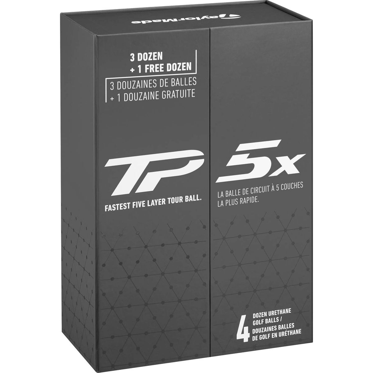 Taylormade TP5x 3+1 (2024) Golfbolde - Hvid