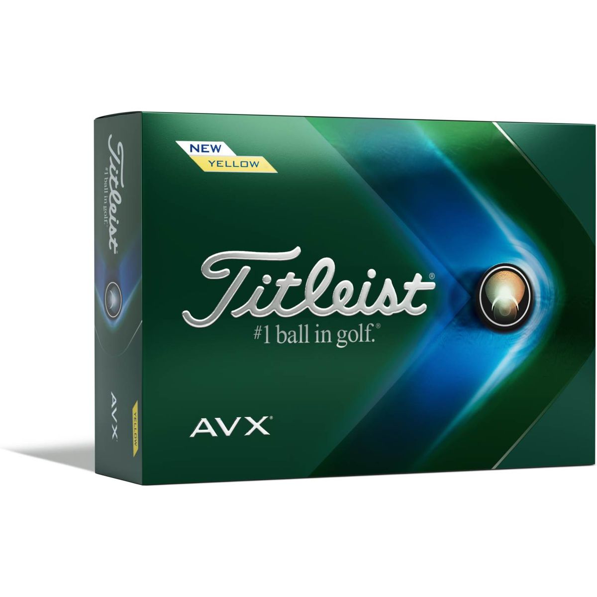 Titleist AVX (2022) Golfbolde - Gul