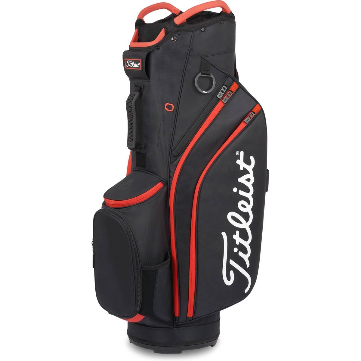 Titleist Cart 14 (2023) Vognbag - Black/Black/Red