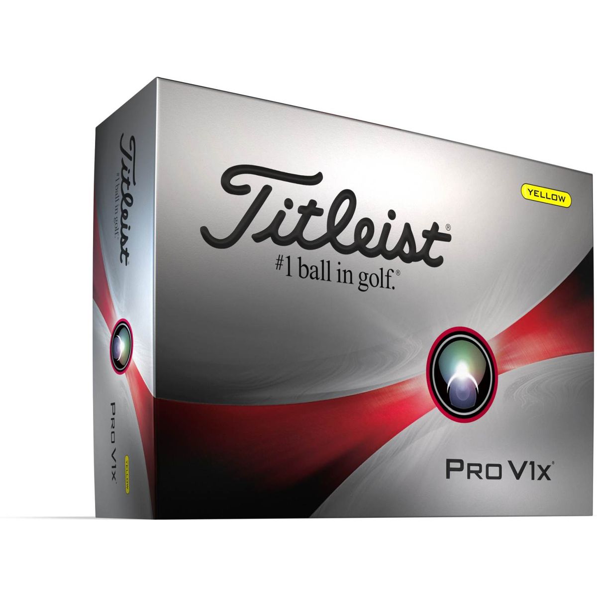 Titleist Pro V1x (2023) Golfbolde - Gul