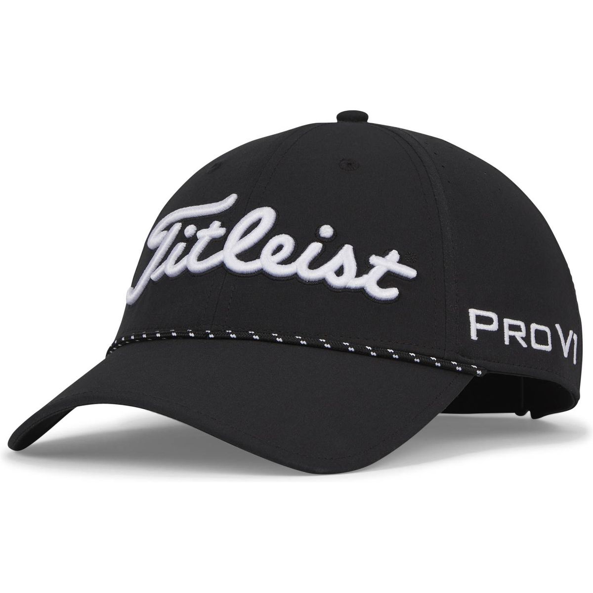 Titleist Tour Breezer Kasket - Black/White - Str. Justerbar