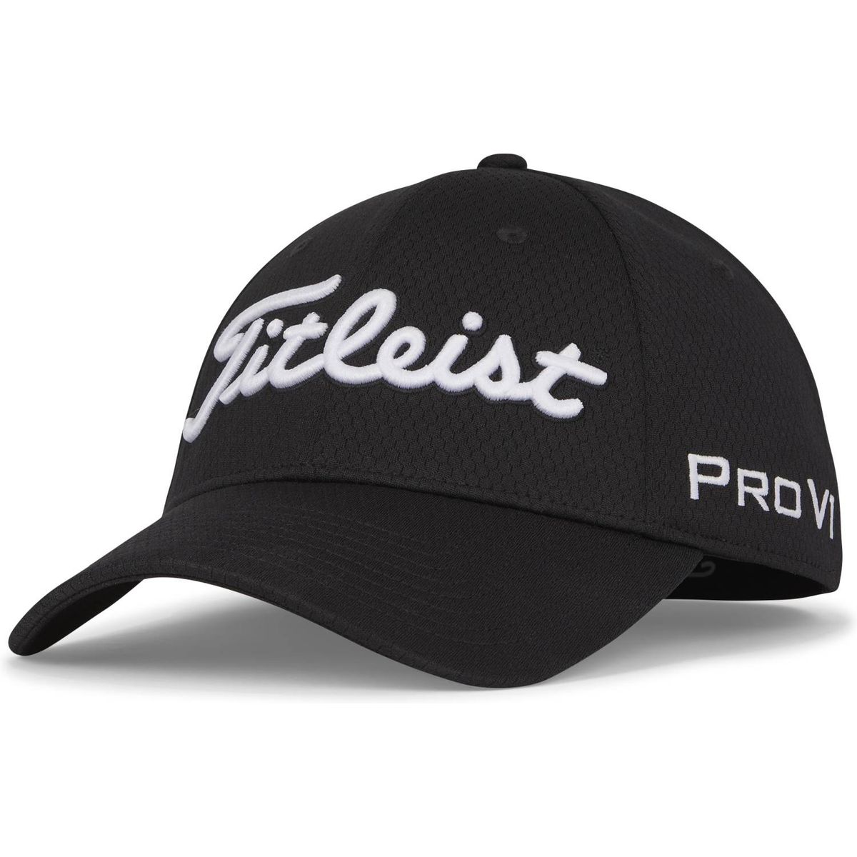 Titleist Tour Elite Herre Kasket - Black/White - Str. M / L