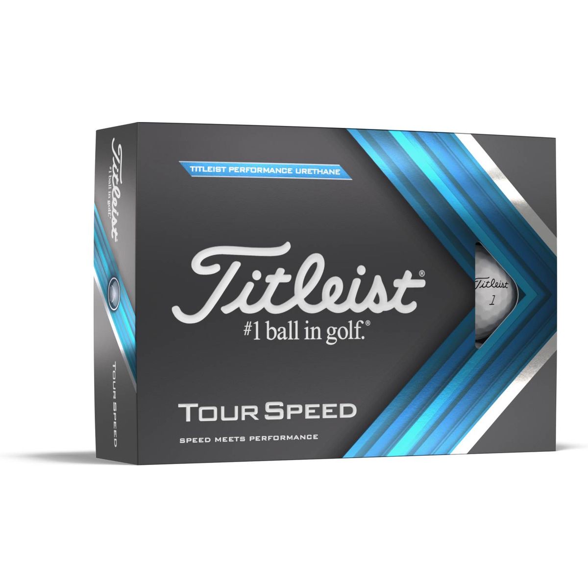 Titleist Tour Speed (2022) Golfbolde - Hvid