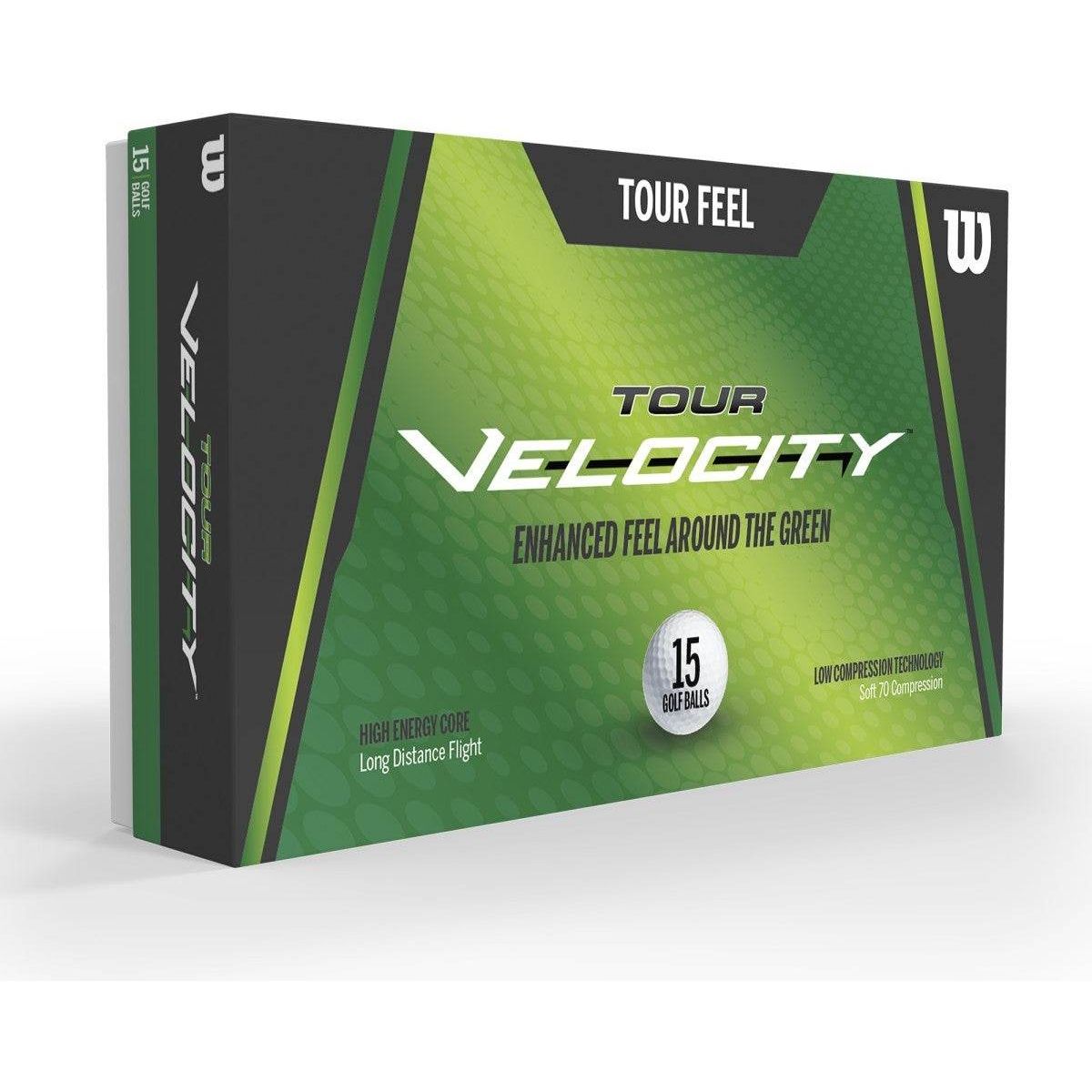 Wilson Staff Tour Velocity Feel Golfbolde - Hvid