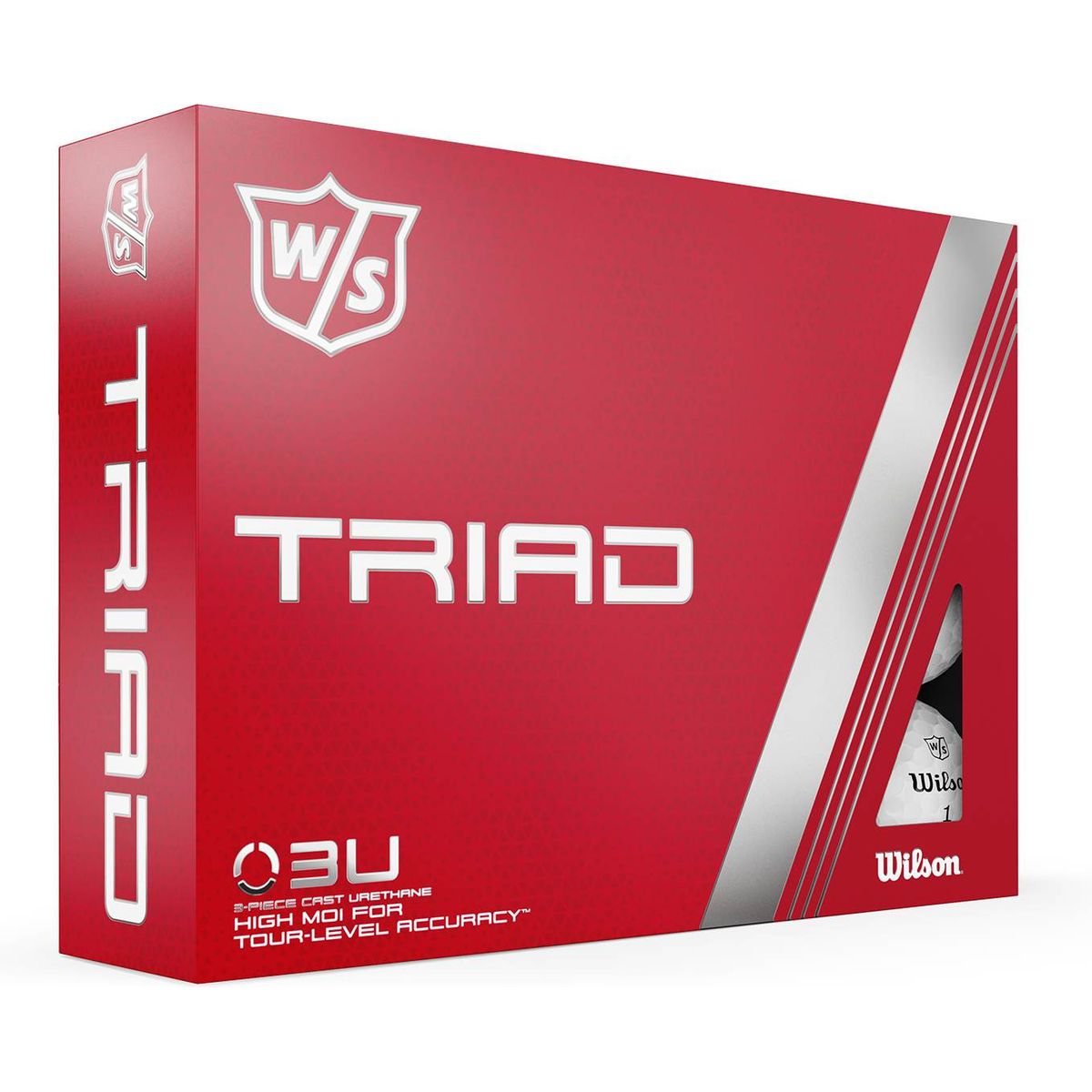 Wilson Staff Triad (2022) Golfbolde - Hvid