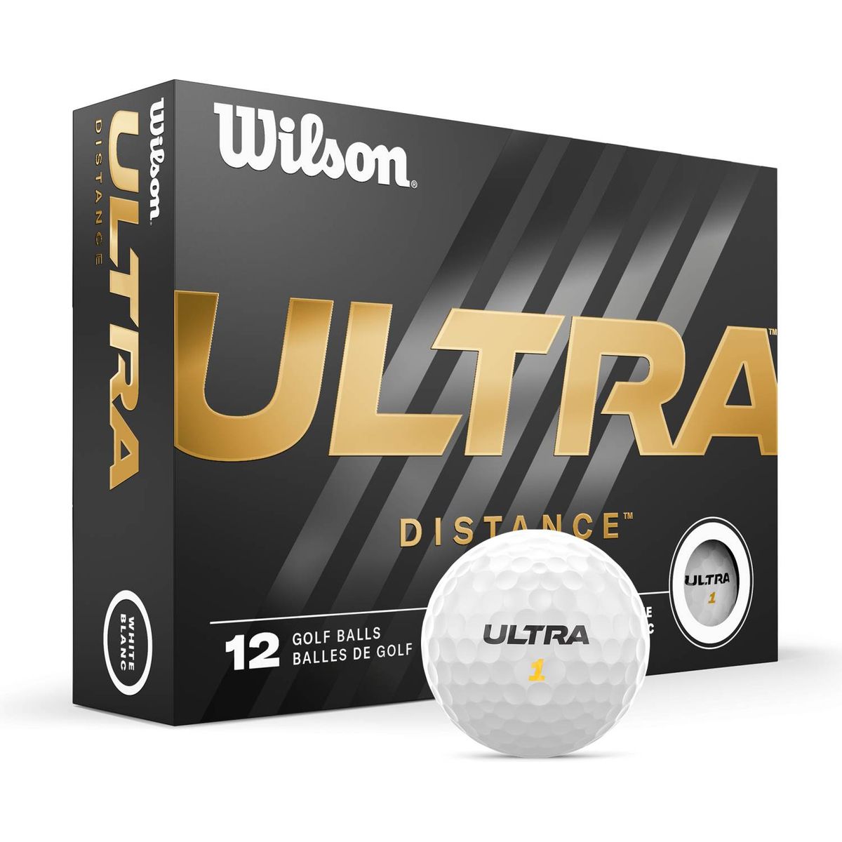 Wilson Staff Ultra Distance (2023) Golfbolde - Hvid